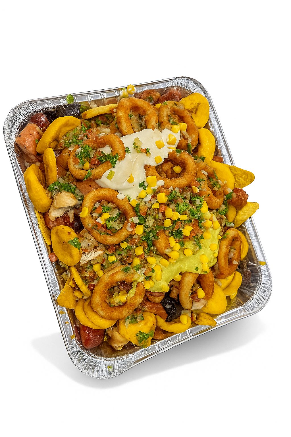 Salchipapa S�per Especial Palo De Mango